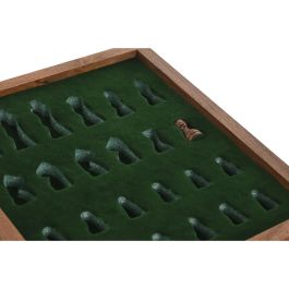 Juego Colonial DKD Home Decor Marron 25.3 x 3.7 x 25.5 cm