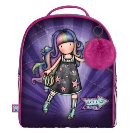 Mochila Escolar Gorjuss Up and away Morado 20 x 22 x 10 cm