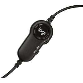 Logitech H151 Auriculares Estéreo con Micrófono con Cancelación de Ruido, Controles en Línea y Diadema Ajustable