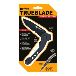True Trueblade outdoor Navaja multiusos 6 cm con cuchilla de bloqueo, cortador de alambre y soporte magnético True Trueblade outdoor Navaja multiusos 6 cm con cuchilla de bloqueo, cortador de alambre y soporte magnético