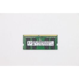 Lenovo 16GB SODIMM memory module, DDR4 type, 3200MHz speed, 260-pin interface, dual rank, 1.2V voltage, non-ECC. Precio: 126.50000055. SKU: B1JXEQJ6RS