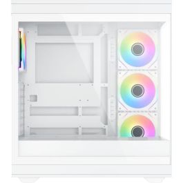 Caja PC - XIGMATEK - META Arctic - Semitorre - E-ATX - Cristal templado - ARGB - Blanco