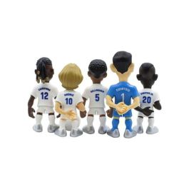 Pack minix con 5 figuras real madrid c.f 7 cm - modelos surtidos