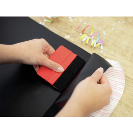 D-c-fix Rollo Adhesivo Negro Mate, Papel Autoadhesivo para Manualidades y Bricolaje, 45 cm Ancho x 15 m Largo