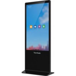 ViewSonic EP5542T, ePoster Kiosk Digital Interactivo Táctil 55" 4K UHD (2160x3840), 10 Puntos, Android, Libre de pie, Negro.