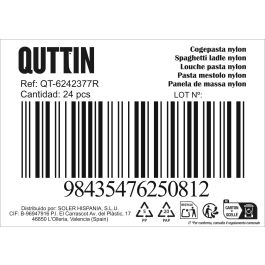 Quttin Prb Cogepasta Nylon Negra 29 cm x 5.5 cm