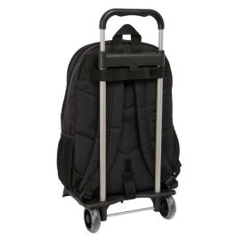 Mochila Escolar con Ruedas Munich Lagoon Negro 32 x 44 x 16 cm