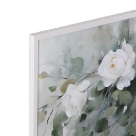 Versa Lienzo 40x40 cm Rosas Blancas (4 Unidades) Versa Lienzo 40x40 cm Rosas Blancas (4 Unidades)
