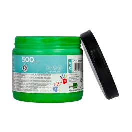 Liderpapel Pintura Dedos 500 ml Verde Tarrina