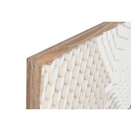 DKD Home Decor Cabecero Cama Moderno de Madera de Mango Blanco Natural 180x90x5 cm DKD Home Decor Cabecero Cama Moderno de Madera de Mango Blanco Natural 180x90x5 cm