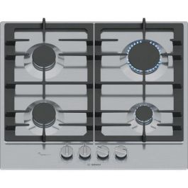Placa de gas - BOSCH Serie 6 - 4 fuegos - 52 x 58,2 x 4,5 cm - PCP6A5I90 - Acero inoxidable Precio: 314.98999994. SKU: B16QM333GS