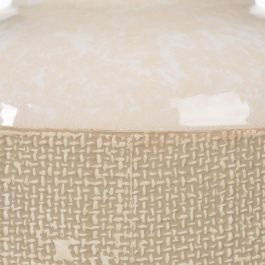 Lámpara Mesa Beige Cerámica Iluminación 43 X 43 X 56 cm