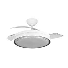 Siux Ventilador DC 60W Blanco 3 Aspas 107d Función Verano-Invierno LED 3 Temperaturas de Luz (3500-4000-6500K) 6980lm Control Remoto y Temporizador Precio: 96.7879. SKU: B19WQRB84N