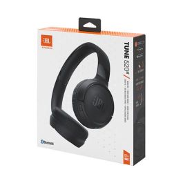 JBL Auriculares Inalámbricos Tune 520BT Negros con 57 horas de batería