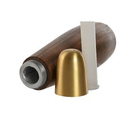 DKD Home Decor Salero/Pimentero Basicos Natural Dorado 6 x 25 x 6 cm