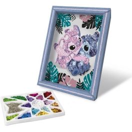 Juego creativo - LANSAY - Colección de lentejuelas - STITCH & ANGEL - A partir de 7 años