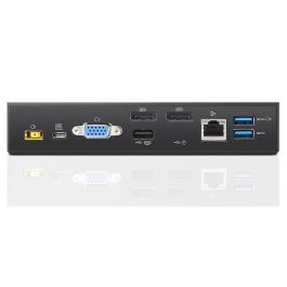 Lenovo ThinkPad USB-C Dock 4K 30Hz, Dual FHD, 2x DisplayPort, VGA, 5x USB, RJ-45, Combo audio, 90W