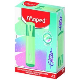 Marcador Fluor Maped Fluo Glitter Verde Precio: 1.5900005. SKU: B1FM9WC9HW