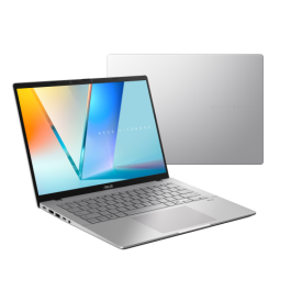 ASUS Vivobook S 14 S3407QA-KP015W - Portátil 14" WQXGA Snapdragon X 16GB RAM 1TB SSD Windows 11 Home Plata