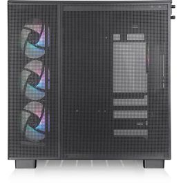 Thermaltake View 380 XL TG ARGB Black Midi Tower PC Gaming con Vidrio Templado, ATX, Iluminación ARGB