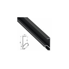 Perfíl Aluminio Tipo Q18 2,02M
