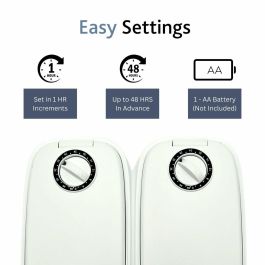 Comedero automático Trixie Blanco Negro Acrílico Plástico