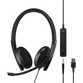 EPOS Adapt 165T USB Auriculares Alámbrico Oficina/Centro de llamadas USB Tipo A Binaural Negro Precio: 61.79000036. SKU: B148BTRT7Z