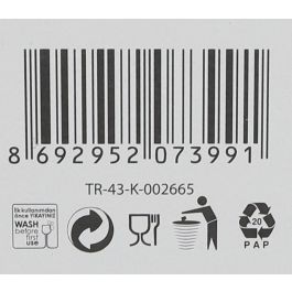 Lav Set 6 Vasos Whisky 280 cc Colección Liberty (8 Cajas)