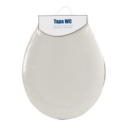 Tapa WC Blanca Berilo 34.5x43x5 cm - Plástico (25 Unidades) Tapa WC Blanca Berilo 34.5x43x5 cm - Plástico (25 Unidades)
