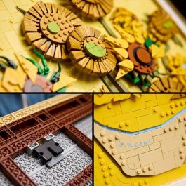 LEGO Art 31215 Set de Construcción Vincent van Gogh Girasoles para Adultos - Arte Mural
