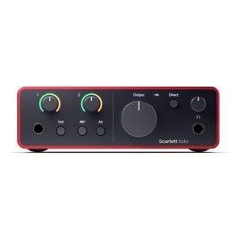 Interfaz de audio Focusrite SCARLETT SOLO USB-C 4TH GEN