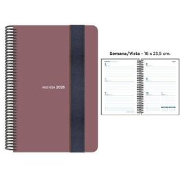 Agenda Anual (2026) Senfort Foam Espiral Tapa Pp Con Goma 160X235 S/V Siena Precio: 12.50000059. SKU: B19VHFYE7A