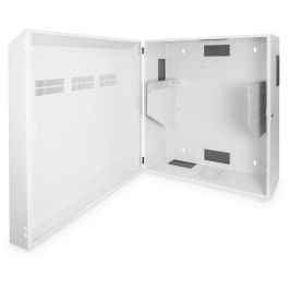 Digitus Armario Rack Mural Slim 6U 19" Vertical 800x640x309mm Gris RAL 7035 Puerta con Cierre y Ventilación para Redes