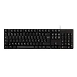 Unykach UK50545 Kit Teclado y Ratón USB Plug & Play Diseño Español 105 Teclas Ratón 1200 DPI Color Negro