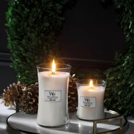 Vela Perfumada Woodwick Core Large White Teak 609 g Vela Perfumada Woodwick Core Large White Teak 609 g