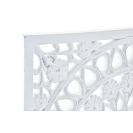 DKD Home Decor Decoración Pared Indio Blanco 1.5 x 40 x 40 cm Estilo Etnico MDF (2 Unidades)