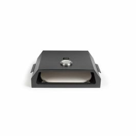 Livoo GS149 Horno de Pizza de Acero Inoxidable para Barbacoa de Gas o Carbón - 33,5 x 27,5 cm