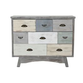 Cajonera Home ESPRIT Gris Multicolor Cottage 100 x 40 x 80 cm Precio: 273.78999967. SKU: B1BF73C7NW