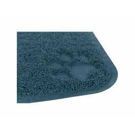 Alfombra para Arenero de Gatos Trixie Azul PVC 37 × 45 cm