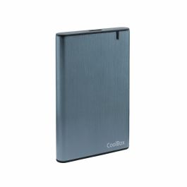 Coolbox Carcasa Disco Duro HDD - SSD 2.5 Pulgadas, Aluminio, USB 3.0, Compatible con SATA III, Plug & Play