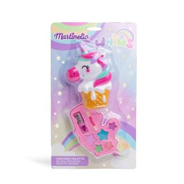 Martinelia 85431 Paleta de Maquillaje Whims Unicorn con 5 Sombras de Ojos Brillantes y Pintalabios