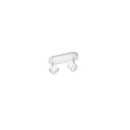 Philips PH-8718291444862 Aplique de Pared LED Star Blanco, Regulable, 2x4.5W, 1000Lm