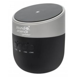 MANHATTAN Sound Science Bluetooth-Lautsprecher mit Induktionsladepad bis zu 5W 5V/1A Bedienelemente MicroSD-Slot schwarz/anthrazit Precio: 29.49999965. SKU: B12Q7JAKQ5
