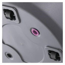 Deroma DER0191942095121 Maceta Origin 85 L con Ruedas Gris