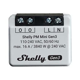 Shelly Módulo switch Mini PM Gen3