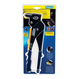 Rapid Remachadora Manual RP60 Cabezal Giratorio Multiherramienta con Boquilla Múltiple y Cabezal 360º para Espacios Ajustados