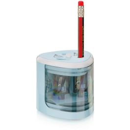 Peach PO102 - Afilador de Lápices Eléctrico Universal Azul