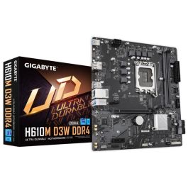 GIGABYTE H610M D3W DDR4 placa base Intel H610 LGA 1700 micro ATX GIGABYTE H610M D3W DDR4 placa base Intel H610 LGA 1700 micro ATX Precio: 103.7900006. SKU: B18EW3EMGB