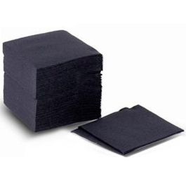Servilletas Negro Papel 100 Piezas (32 unidades)