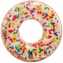 Intex Flotador Hinchable Rueda Donut Caramelos Blanco PVC 99x25 cm Edad +9 Años Precio: 7.96664. SKU: B1KDGV5BF6